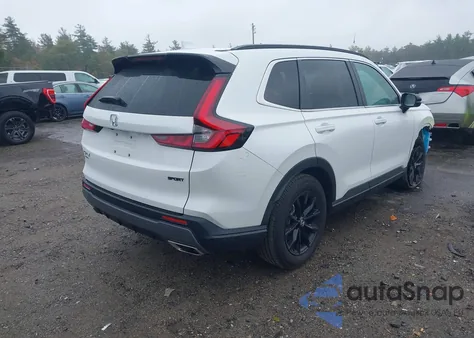 2025 Honda Cr-V Hybrid Sport z USA, uszkodzony, nr VIN 7FARS6H54SE065415